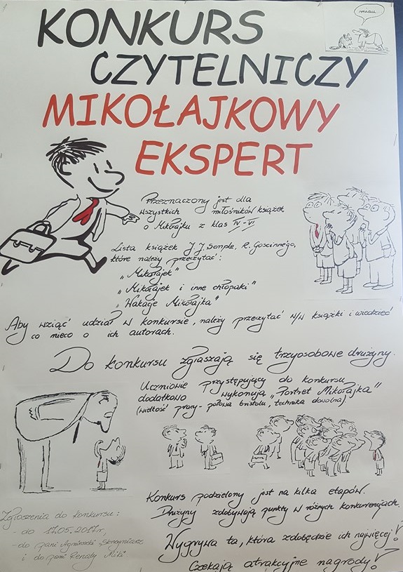 Konkurs Czytelniczy Mikołajkowy Ekspert